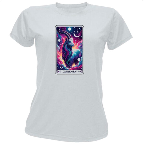 Camiseta Baby Look Signo Carta Taro Capricornio