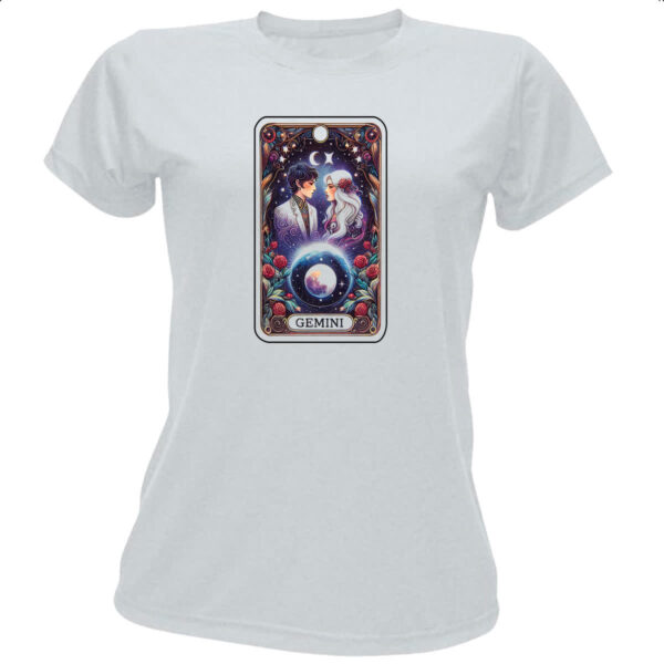 Camiseta Baby Look Signo Carta Taro Gemeos