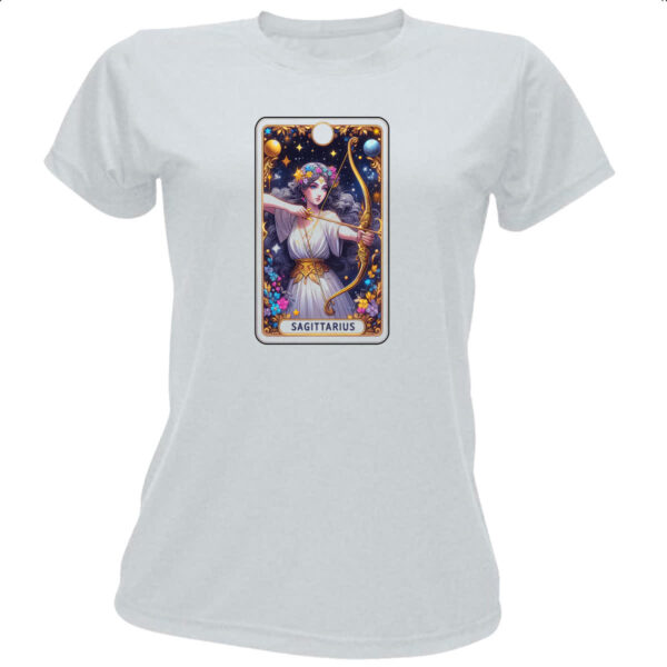 Camiseta Baby Look Signo Carta Taro Sagitario