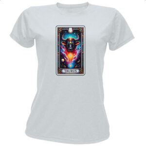 Camiseta Baby Look Signo Carta Taro Touro