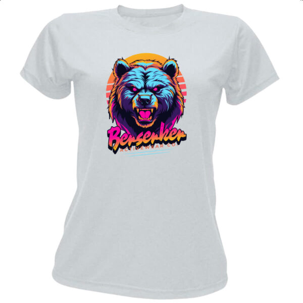 Camiseta Baby Look Urso Berserker