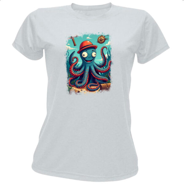 Camiseta Baby Look Polvo maluco