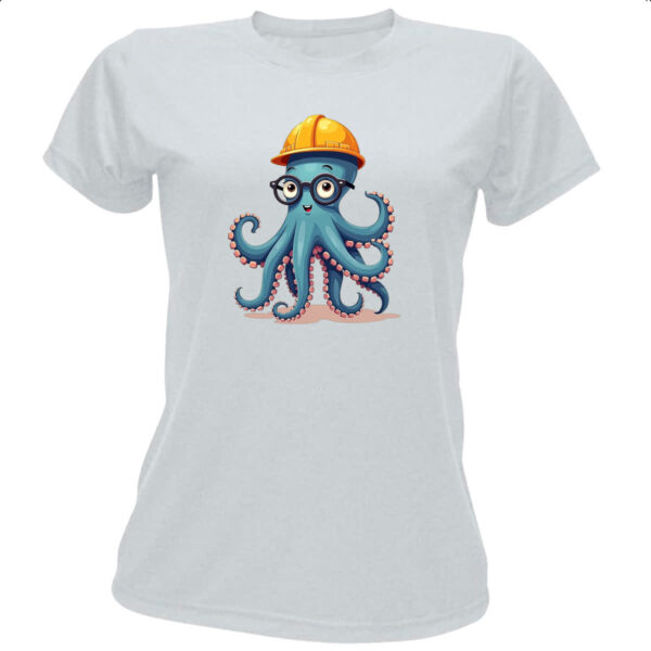 Camiseta Baby Look Polvo operario