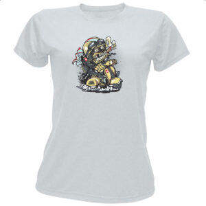 Camiseta Baby Look Zombie 66