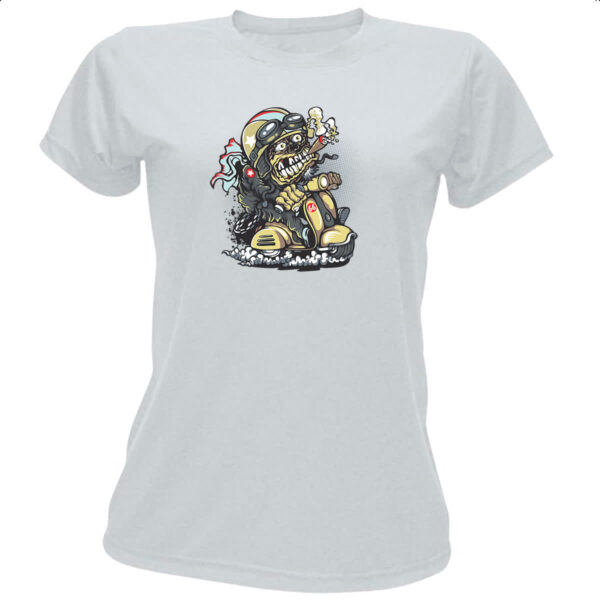 Camiseta Baby Look Zombie 66