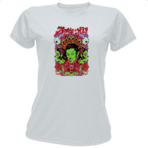 Camiseta Baby Look Zombie star 1