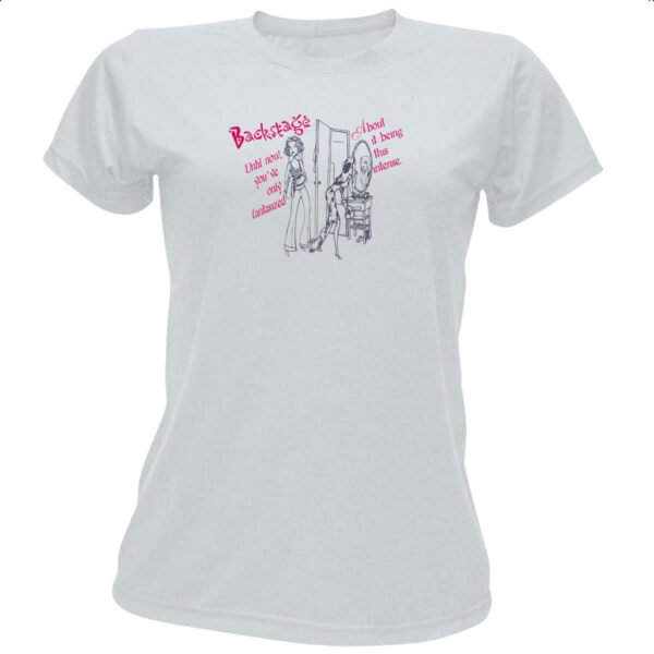 Camiseta Baby Look Back stage - Until now