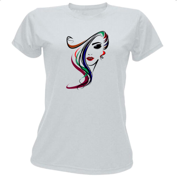Camiseta Baby Look Beautiful Girl 5