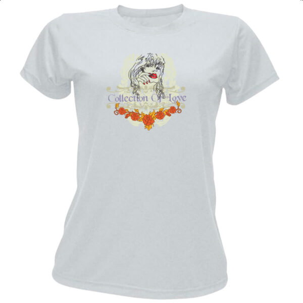 Camiseta Baby Look Collection of love