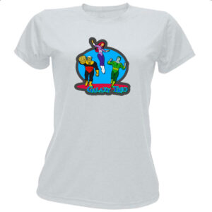 Camiseta Baby Look Nostalgia Galaxy Trio