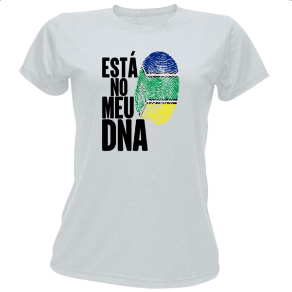 Camiseta Baby Look Esta no meu DNA Amapa