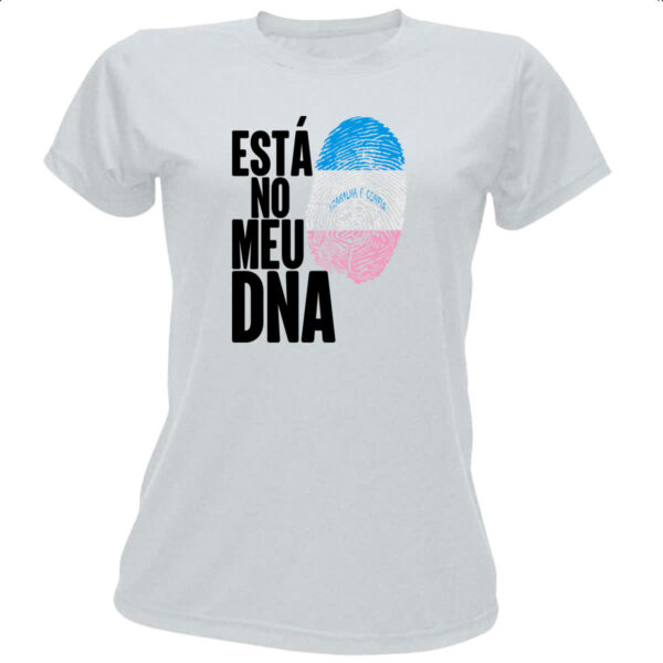 Camiseta Baby Look Esta no meu DNA Espirito Santo