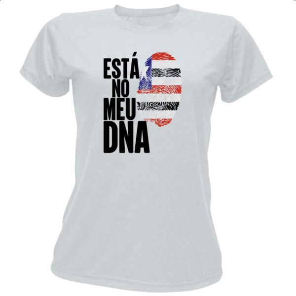 Camiseta Baby Look Esta no meu DNA Maranhao
