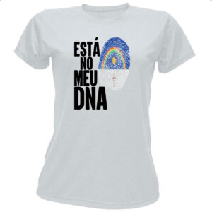 Camiseta Baby Look Esta no meu DNA Pernambuco