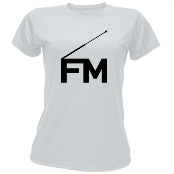 Camiseta Baby Look FM Frequencia Modulada