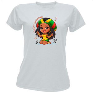 Camiseta Baby Look Jamaixa Paixao Reggae