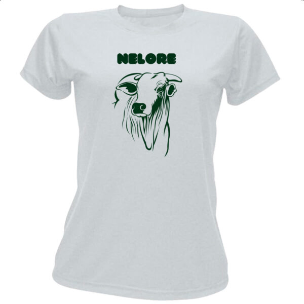 Camiseta Baby Look Vaca Nelore 2