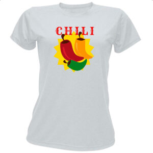 Camiseta Baby Look Chili Pimenta