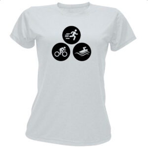 Camiseta Baby Look Triathlon Olimpico