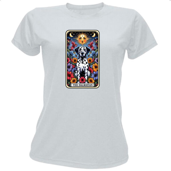 Camiseta Baby Look Taro cachorro Dalmata