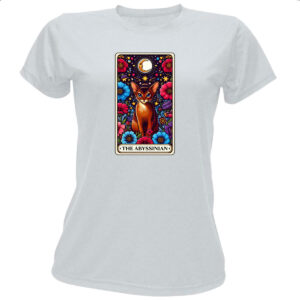 Camiseta Baby Look Taro gato Abissinio