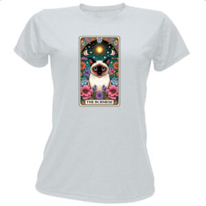 Camiseta Baby Look Taro gato Burmes
