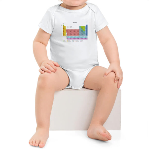 Body infantil Tabela periodica colorida - Imagem 2