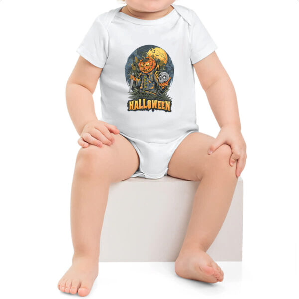 Body infantil Halloween JackPot Milharal Faca - Imagem 2