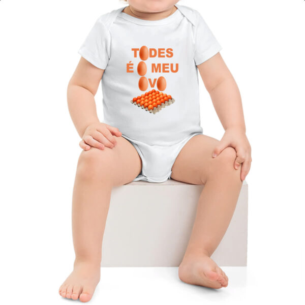 Body infantil Todes e o meu ovo - Imagem 2