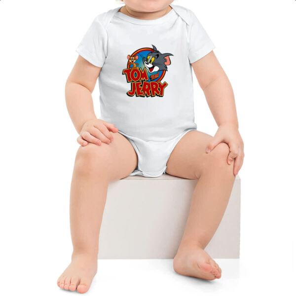 Body infantil Tom e Jerry Logo Classico - Imagem 2