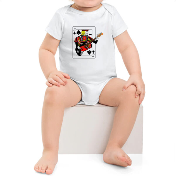 Body infantil Valete de Espadas do Rock - Imagem 2