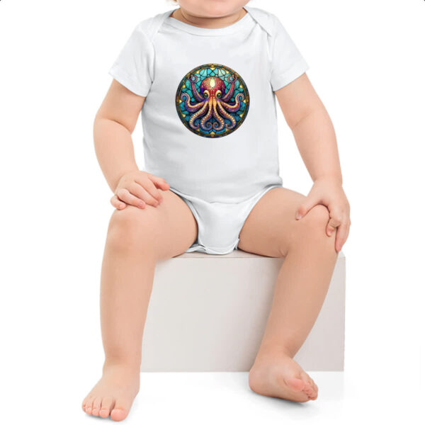 Body infantil Vitral Octopus - Imagem 2