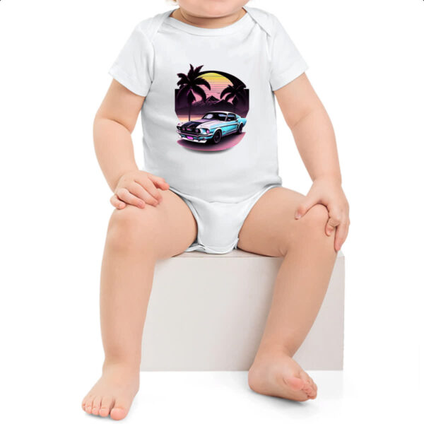 Body infantil Mustang Sunset Arte - Imagem 2