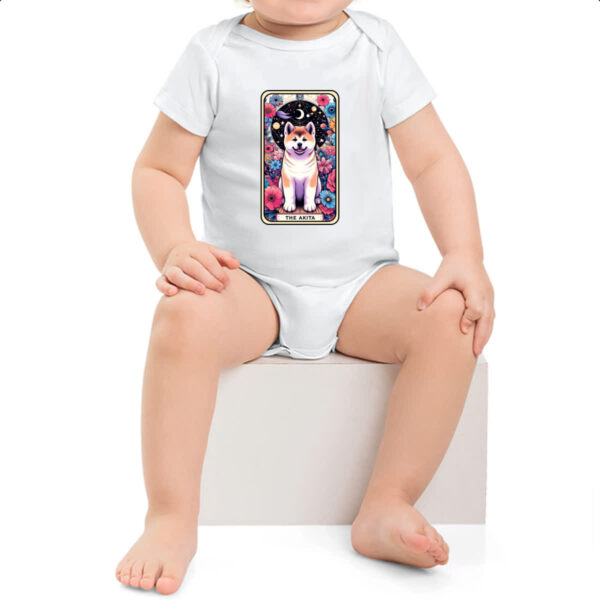 Body infantil Taro cachorro Akita - Imagem 2