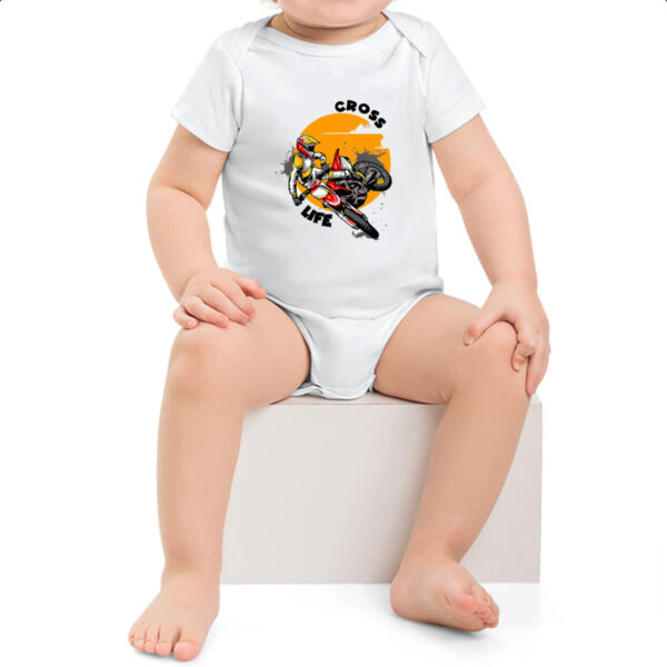 Body infantil Moto Cross Life - Imagem 2
