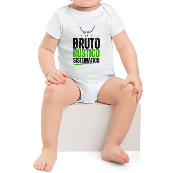 Body infantil Bruto Rustico Sistematico - Imagem 2