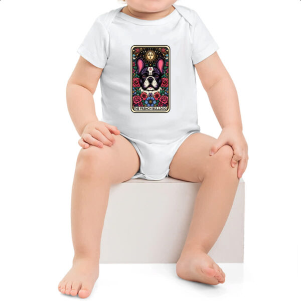 Body infantil Taro cachorro Bulldog Frances - Imagem 2