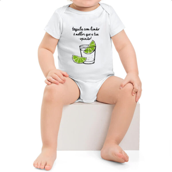 Body infantil Tequila com limao opniao - Imagem 2