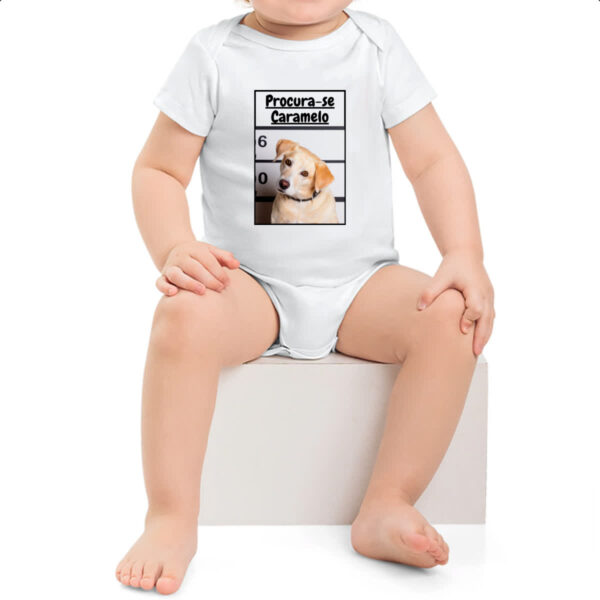 Body infantil Procura-se um caramelo - Imagem 2