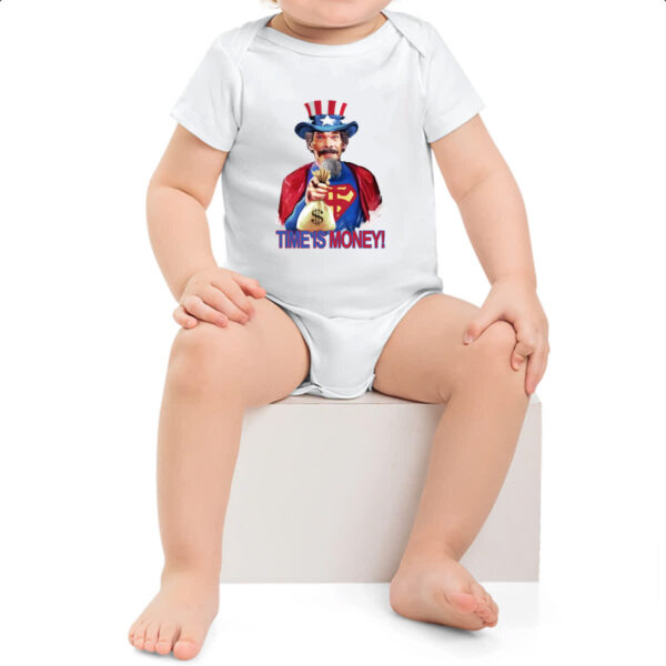 Body infantil Super Sam Time is Money - Imagem 2