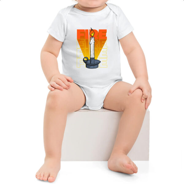 Body infantil Vela Fire - Imagem 2