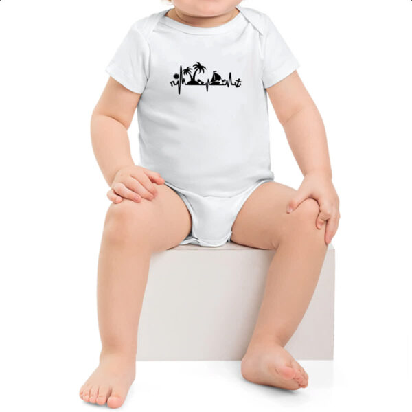 Body infantil Surf Batimento Cardiaco - Imagem 2