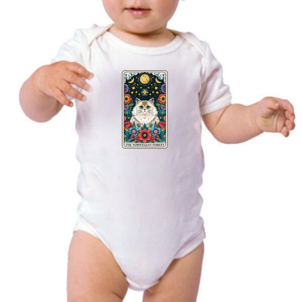 Body infantil Taro gato Noruegues da Floresta - Imagem 3