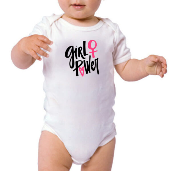 Body infantil Empoderada Girl Power - Imagem 3