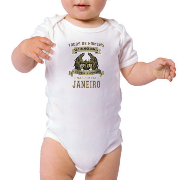 Body infantil Homem Lenda Aguia Janeiro - Image 3