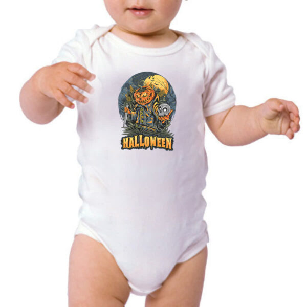 Body infantil Halloween JackPot Milharal Faca - Imagem 3
