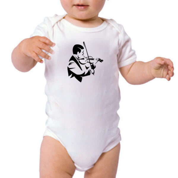 Body infantil Violinista - Imagem 3