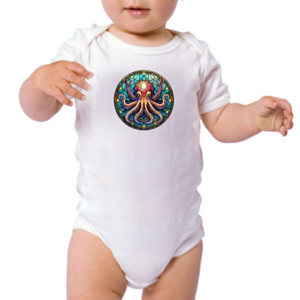 Body infantil Vitral Octopus - Imagem 3