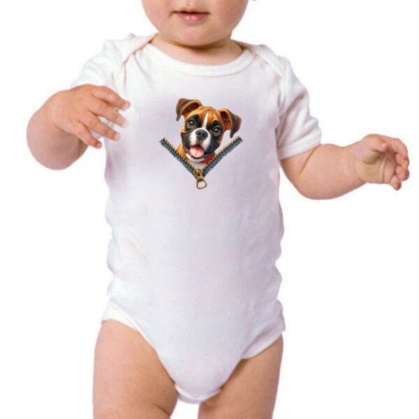 Body infantil Boxer no Ziper - Imagem 3