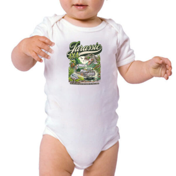 Body infantil Jurassic 4x4 - Imagem 3